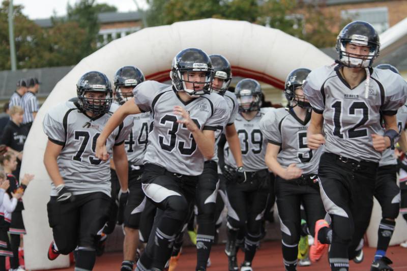 27.09.2014: Halbfinale - Spandau Bulldogs (B) vs Berlin Rebels (B)