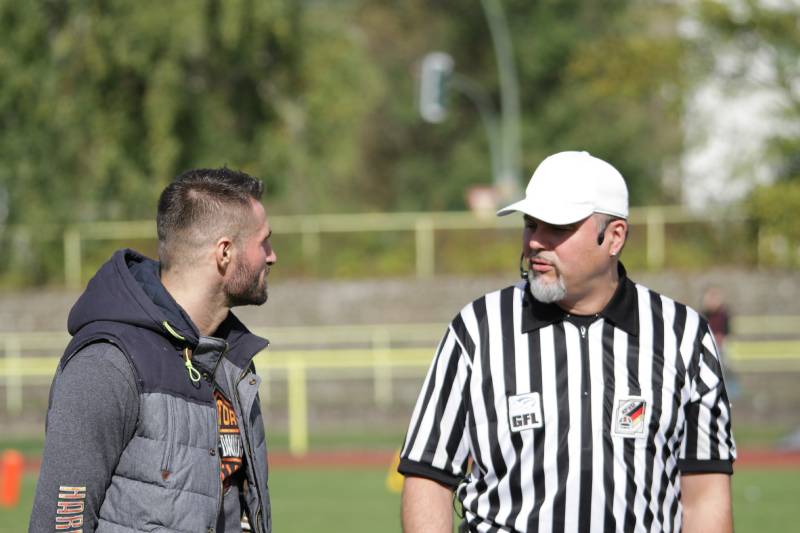 27.09.2014: Halbfinale - Spandau Bulldogs (B) vs Berlin Rebels (B)