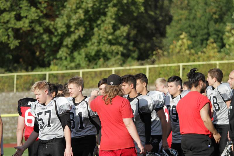 27.09.2014: Halbfinale - Spandau Bulldogs (B) vs Berlin Rebels (B)