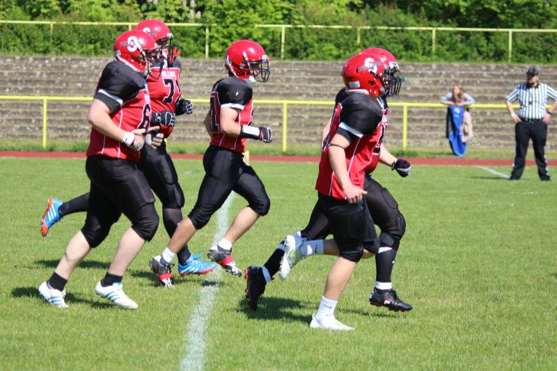 03.05.2014: Spandau Bulldogs (A) vs Berlin Rebels Juniors