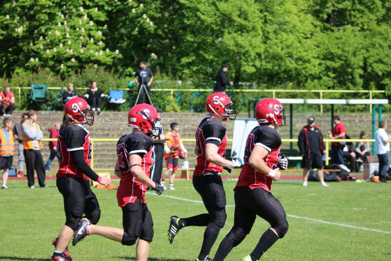 03.05.2014: Spandau Bulldogs (A) vs Berlin Rebels Juniors