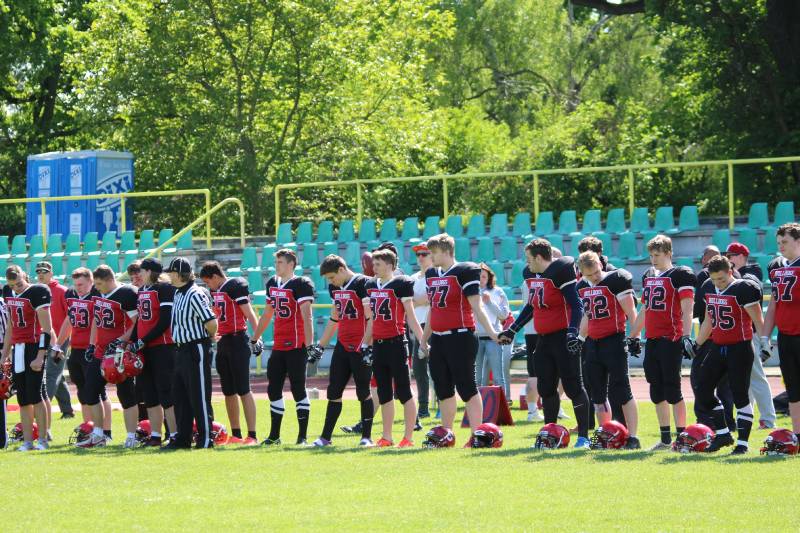 03.05.2014: Spandau Bulldogs (A) vs Berlin Rebels Juniors