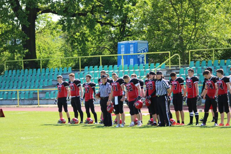 03.05.2014: Spandau Bulldogs (A) vs Berlin Rebels Juniors