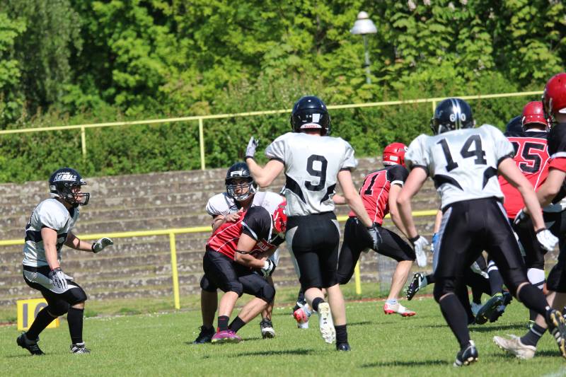 03.05.2014: Spandau Bulldogs (A) vs Berlin Rebels Juniors