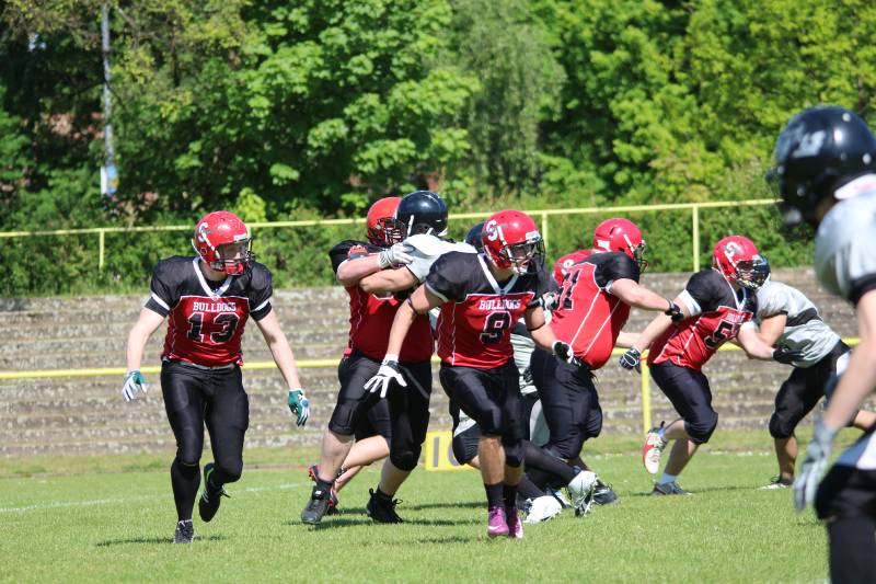 03.05.2014: Spandau Bulldogs (A) vs Berlin Rebels Juniors