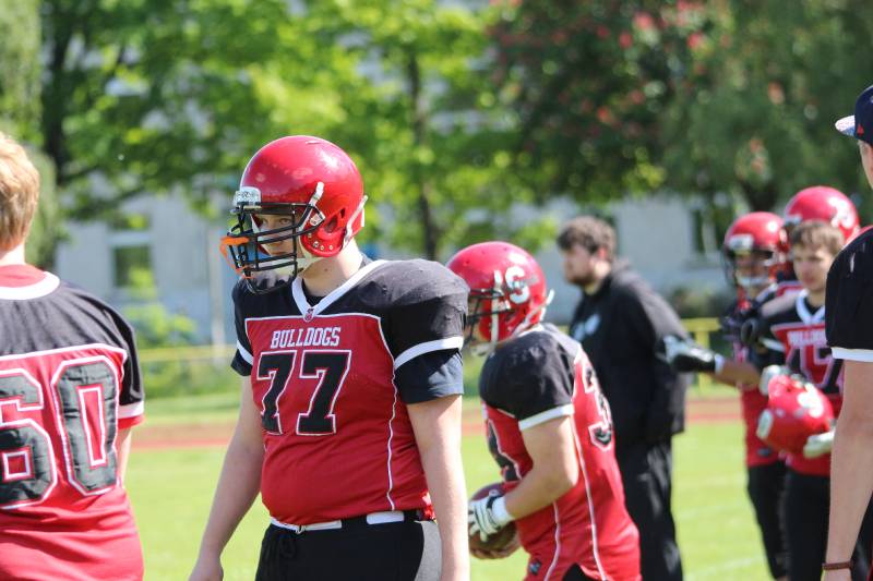 03.05.2014: Spandau Bulldogs (A) vs Berlin Rebels Juniors