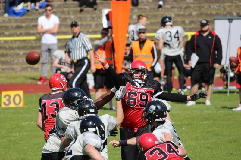 03.05.2014: Spandau Bulldogs (A) vs Berlin Rebels Juniors