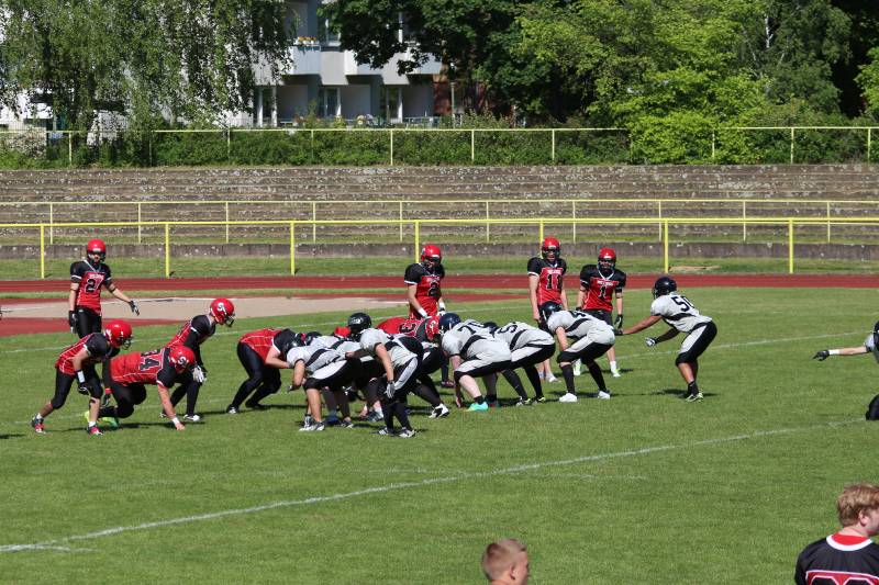 03.05.2014: Spandau Bulldogs (A) vs Berlin Rebels Juniors