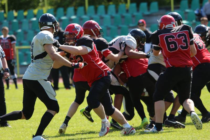 03.05.2014: Spandau Bulldogs (A) vs Berlin Rebels Juniors