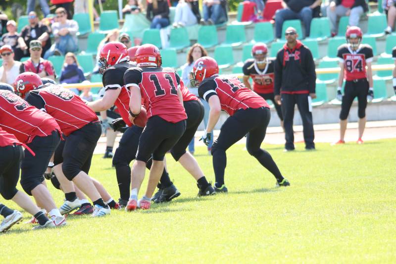 03.05.2014: Spandau Bulldogs (A) vs Berlin Rebels Juniors