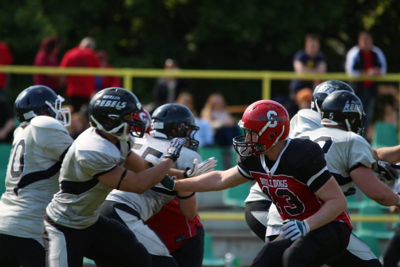 03.05.2014: Spandau Bulldogs (A) vs Berlin Rebels Juniors