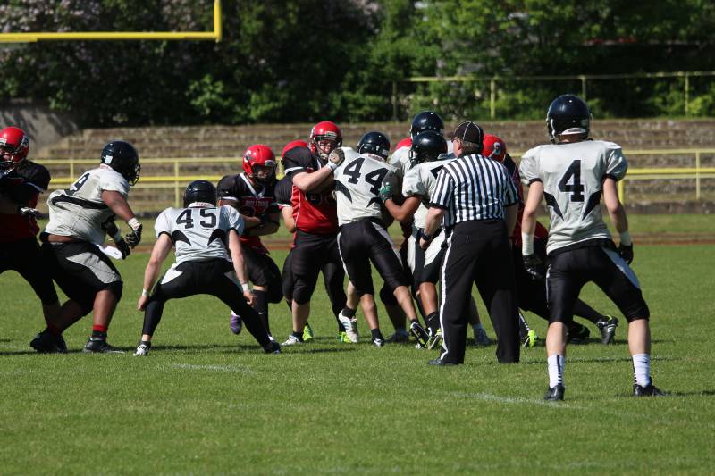 03.05.2014: Spandau Bulldogs (A) vs Berlin Rebels Juniors