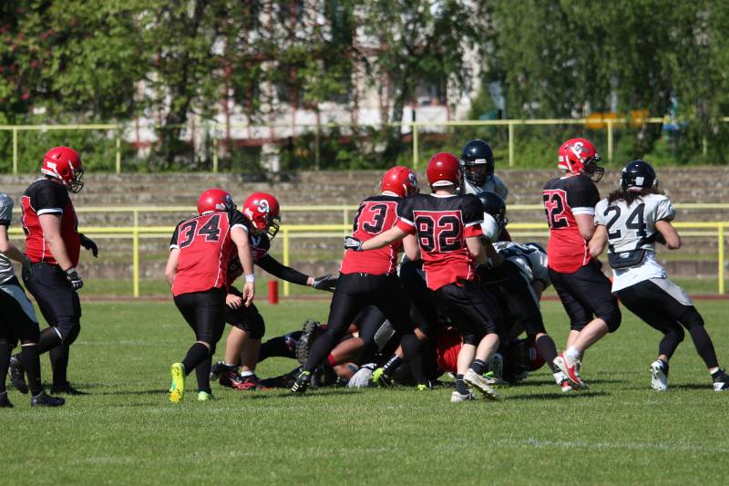 03.05.2014: Spandau Bulldogs (A) vs Berlin Rebels Juniors