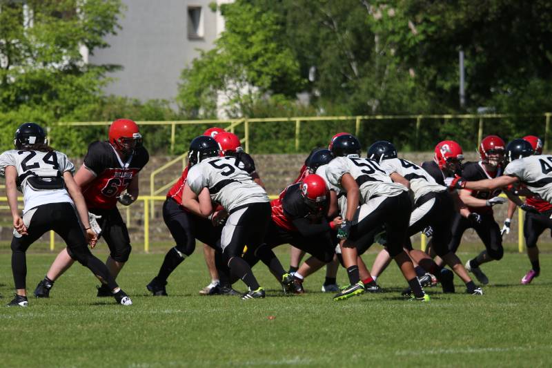 03.05.2014: Spandau Bulldogs (A) vs Berlin Rebels Juniors