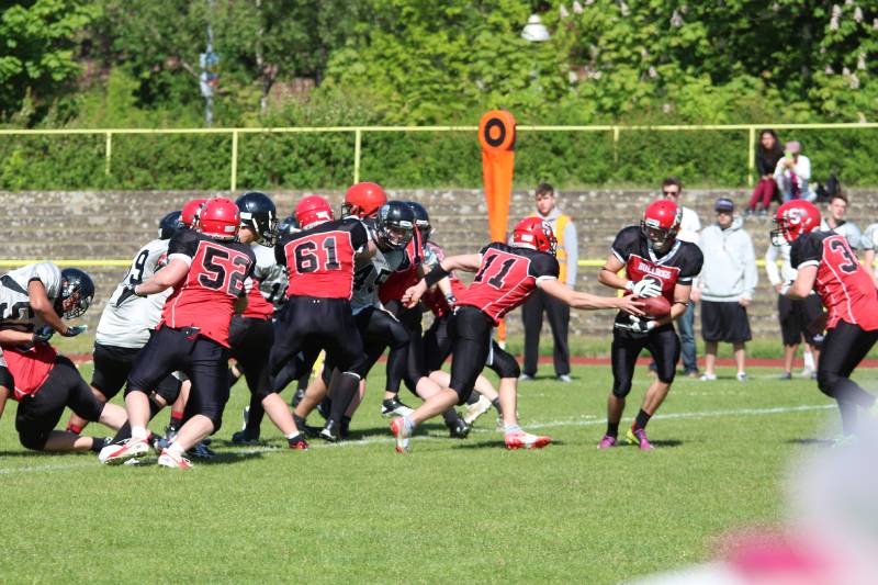 03.05.2014: Spandau Bulldogs (A) vs Berlin Rebels Juniors