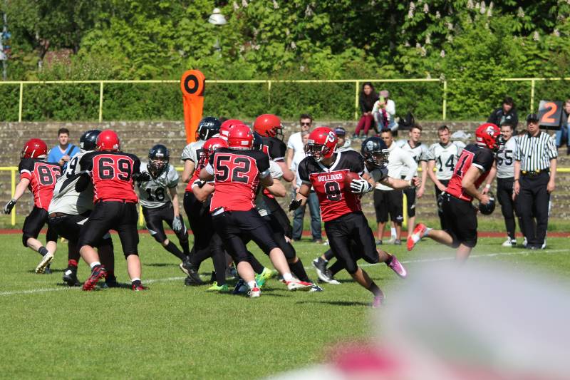 03.05.2014: Spandau Bulldogs (A) vs Berlin Rebels Juniors