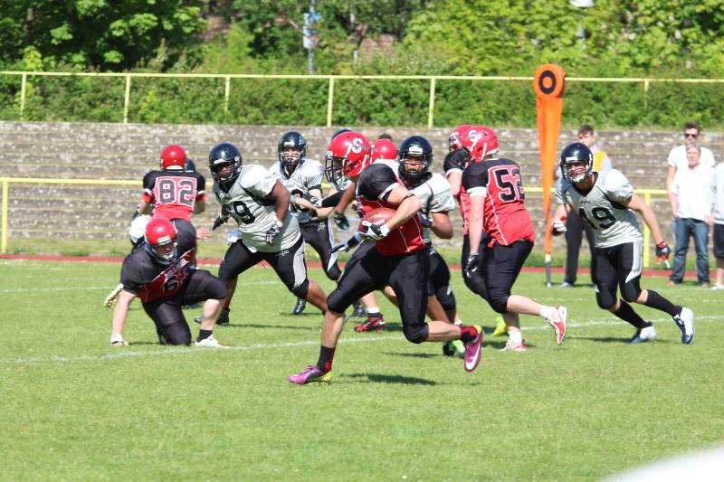 03.05.2014: Spandau Bulldogs (A) vs Berlin Rebels Juniors