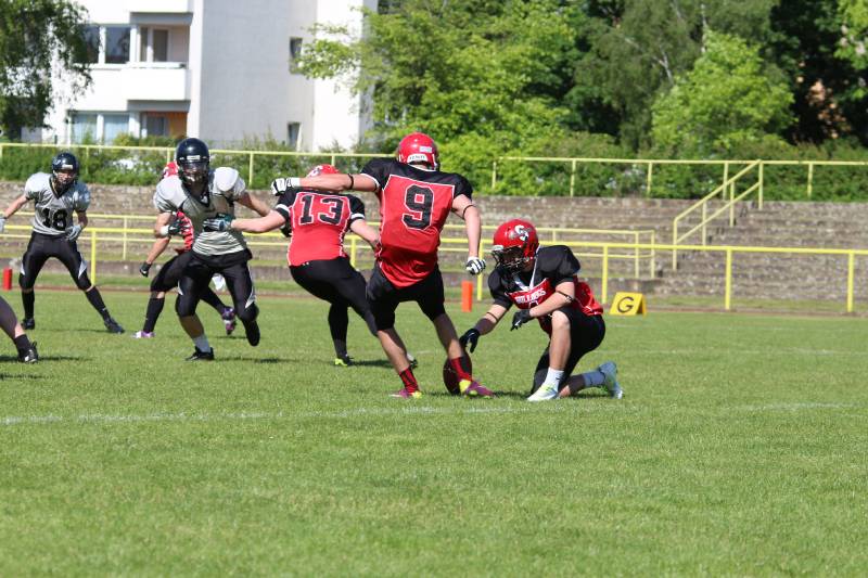 03.05.2014: Spandau Bulldogs (A) vs Berlin Rebels Juniors