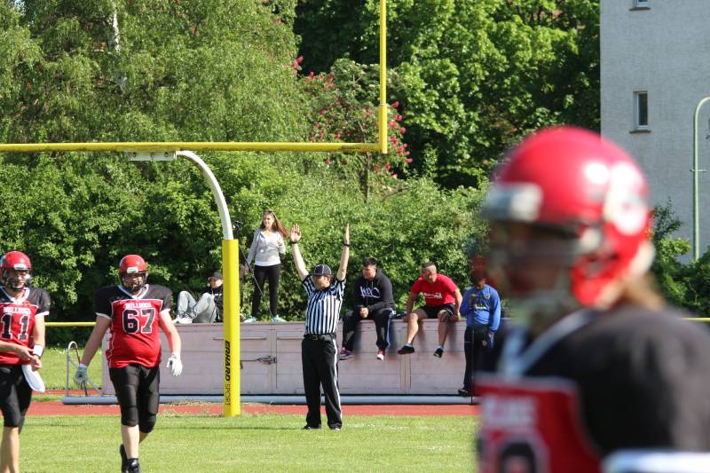 03.05.2014: Spandau Bulldogs (A) vs Berlin Rebels Juniors