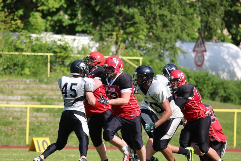 03.05.2014: Spandau Bulldogs (A) vs Berlin Rebels Juniors