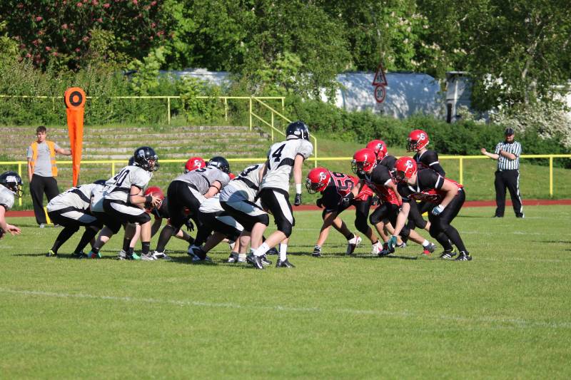 03.05.2014: Spandau Bulldogs (A) vs Berlin Rebels Juniors