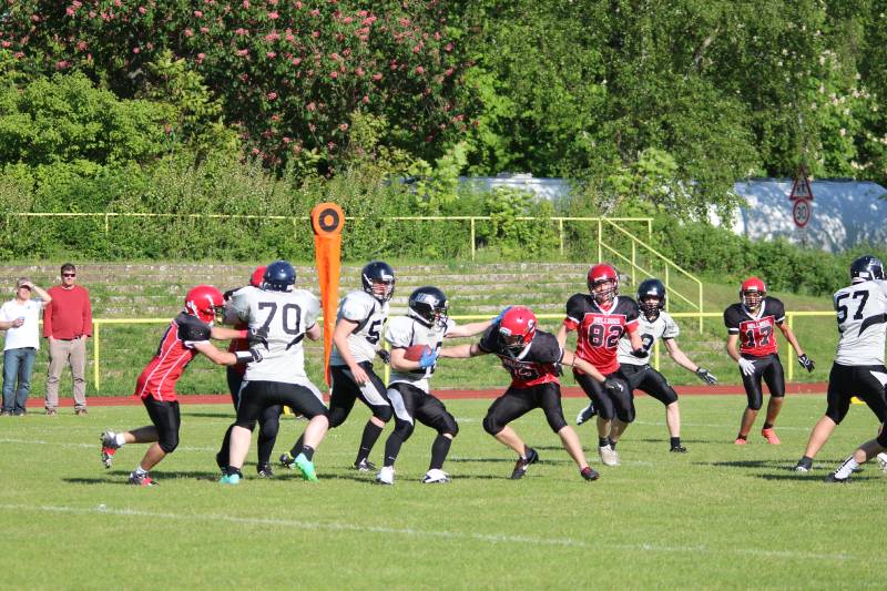 03.05.2014: Spandau Bulldogs (A) vs Berlin Rebels Juniors