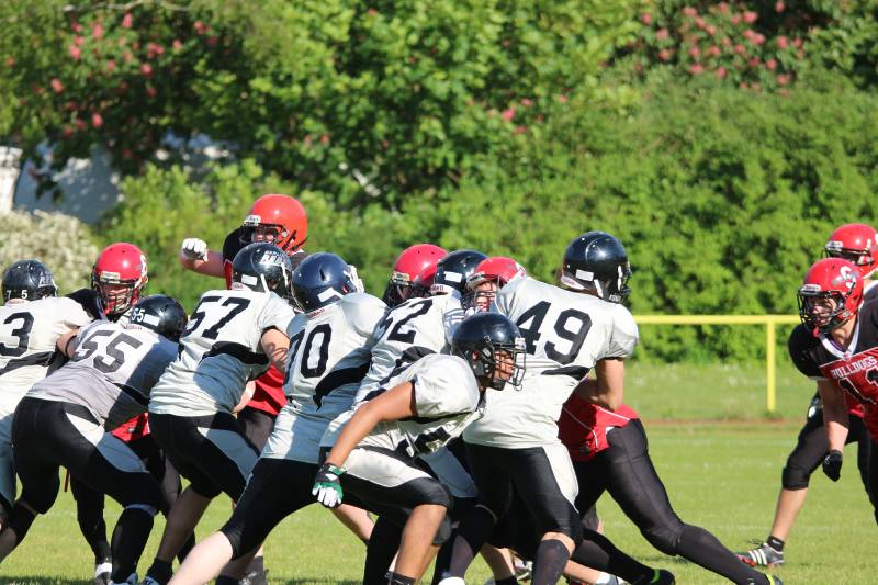 03.05.2014: Spandau Bulldogs (A) vs Berlin Rebels Juniors