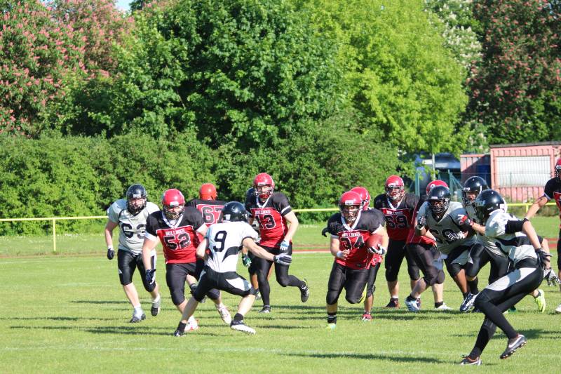 03.05.2014: Spandau Bulldogs (A) vs Berlin Rebels Juniors