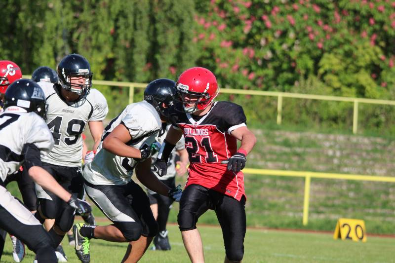 03.05.2014: Spandau Bulldogs (A) vs Berlin Rebels Juniors