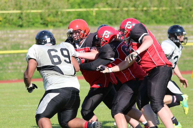 03.05.2014: Spandau Bulldogs (A) vs Berlin Rebels Juniors