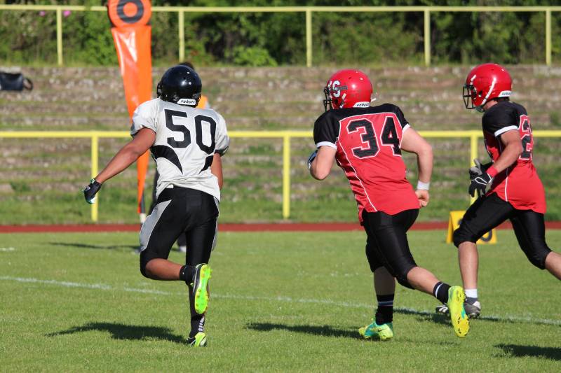 03.05.2014: Spandau Bulldogs (A) vs Berlin Rebels Juniors