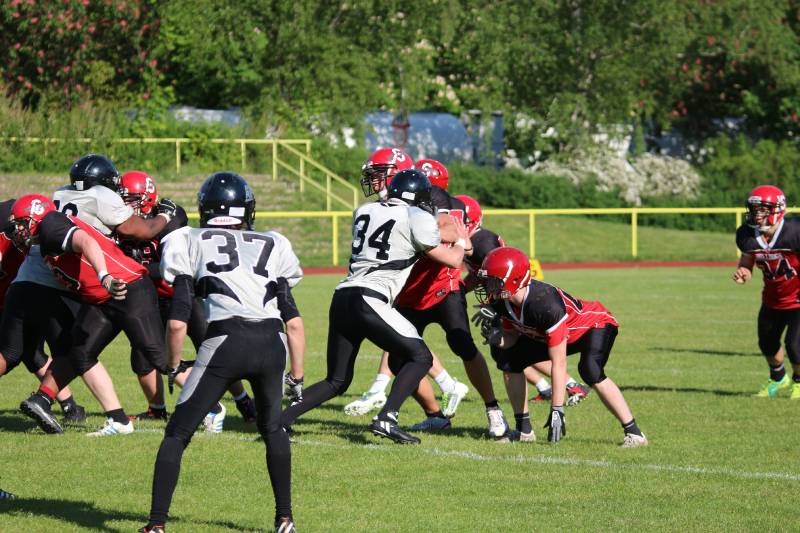 03.05.2014: Spandau Bulldogs (A) vs Berlin Rebels Juniors