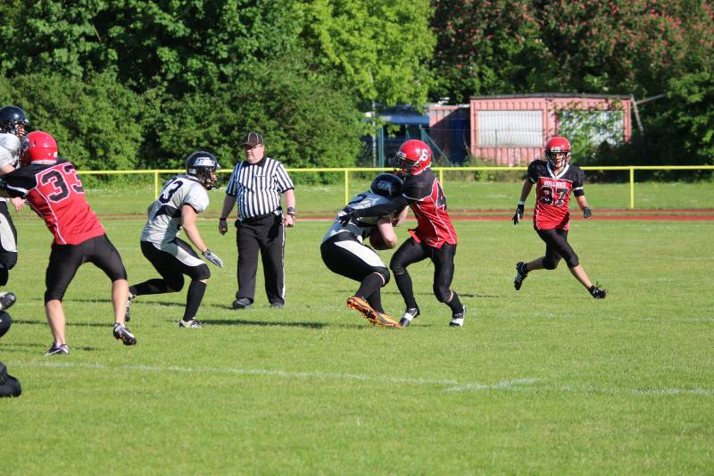 03.05.2014: Spandau Bulldogs (A) vs Berlin Rebels Juniors