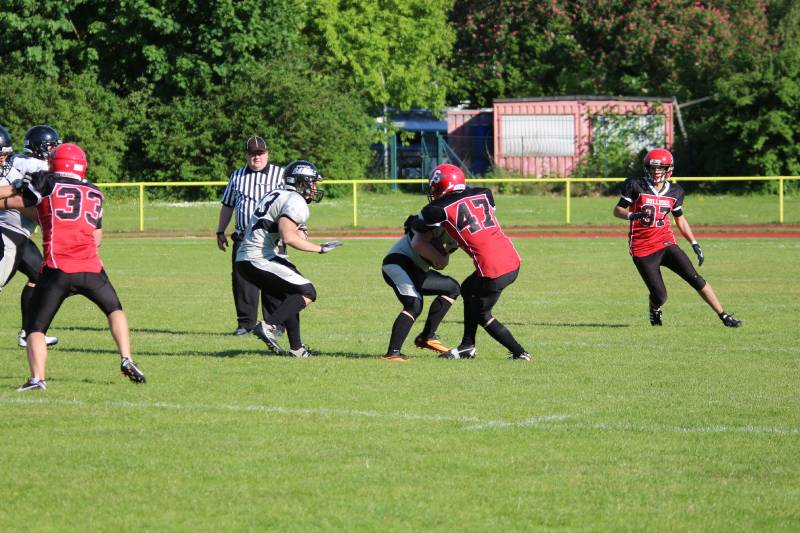 03.05.2014: Spandau Bulldogs (A) vs Berlin Rebels Juniors