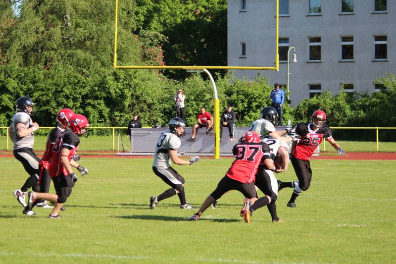 03.05.2014: Spandau Bulldogs (A) vs Berlin Rebels Juniors