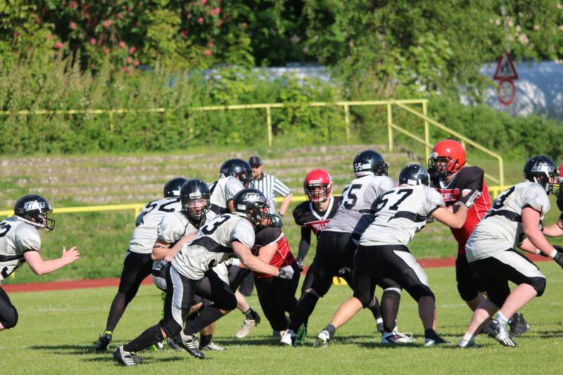 03.05.2014: Spandau Bulldogs (A) vs Berlin Rebels Juniors