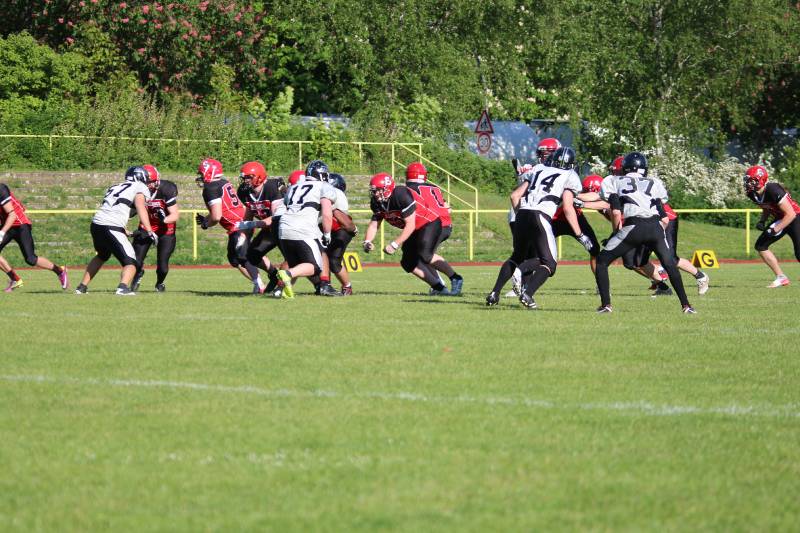 03.05.2014: Spandau Bulldogs (A) vs Berlin Rebels Juniors