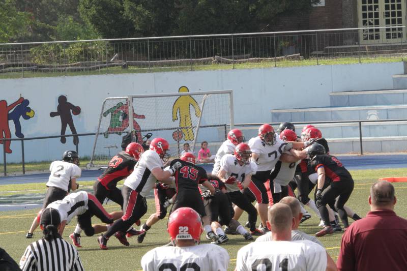 02.08.2014: Potsdam Royals vs Spandau Bulldogs