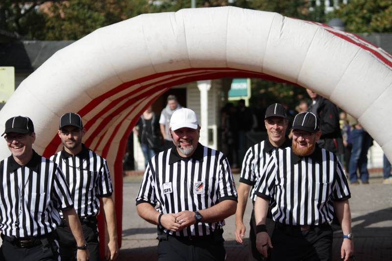 27.09.2014: Halbfinale - Spandau Bulldogs (B) vs Berlin Rebels (B)